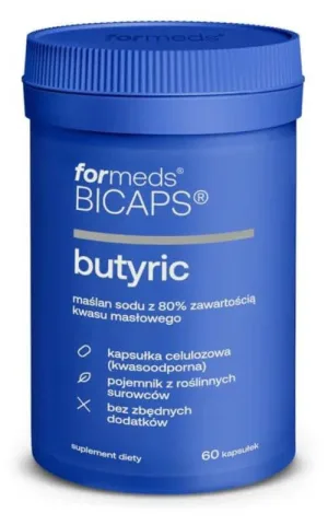Bicaps Butyric Butyrate de sodiu 60 capsule - Formeds