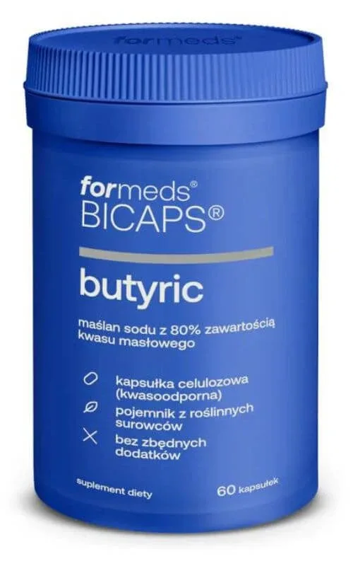 Bicaps Butyric Butyrate de sodiu 60 capsule - Formeds — preț și oferte