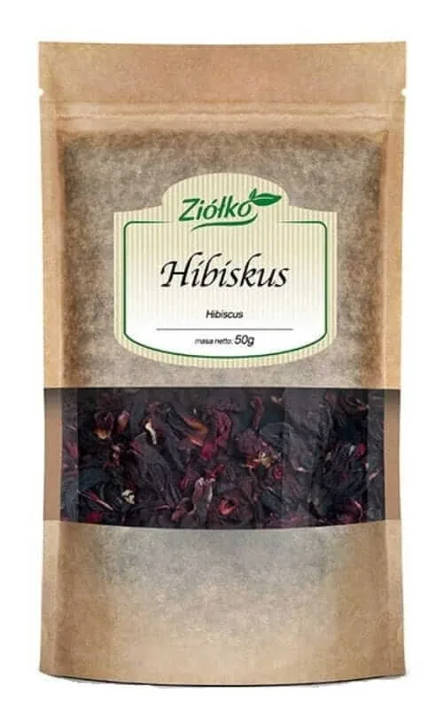 Hibiscus - floare de hibiscus uscată 50g Herb — preț și oferte