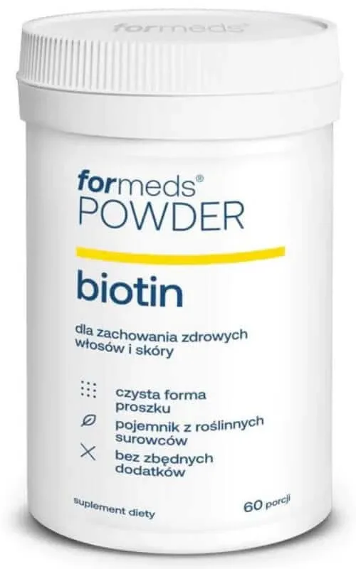 BIOTIN POWDER 60 porții Formeds — preț și oferte