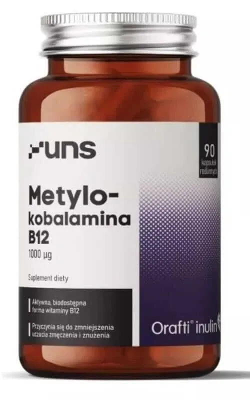 Vitamina B12 Metilcobalamină 90 capsule UNS — preț și oferte