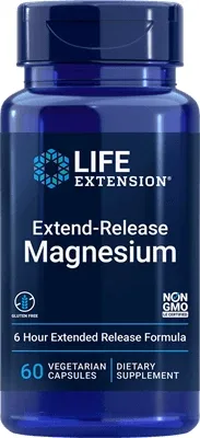 Magneziu cu eliberare prelungită 60 capsule vegetale Life Extension — preț și oferte