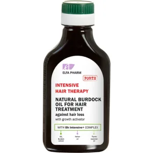 Elfa Pharm Intensive Hair Therapy Ulei natural de brusture împotriva căderii părului cu activator de creștere, 100 ml