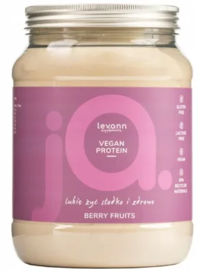 Foods By Ann Pudră proteică vegană cu fructe de pădure, 500 g