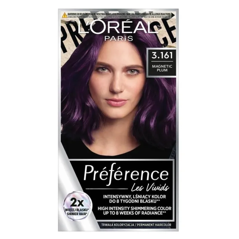 L Oreal Paris Preference Vivids Culoarea părului 3.161 Magentic Plum — preț și oferte