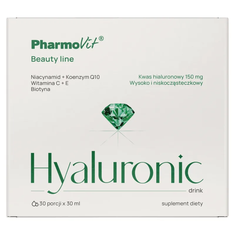 PharmoVit Băutură hialuronică Linie de frumusețe, 30 ml x 30 unități — preț și oferte