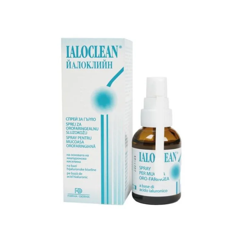 Ialoclean spray mucoasa orofaringiana, 30 ml, Naturpharma — preț și oferte