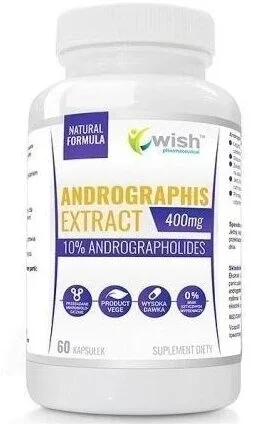 Wish Andrographis Extract 400 mg 60 capsule — preț și oferte