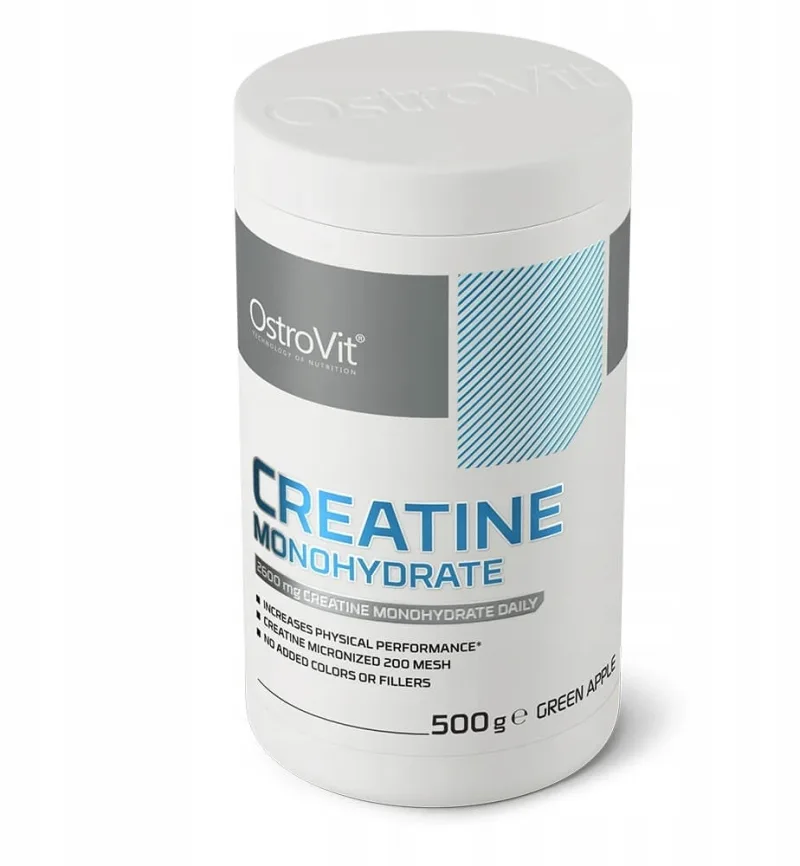 OstroVit Creatină Monohidrat aromă de mere 500 g — preț și oferte