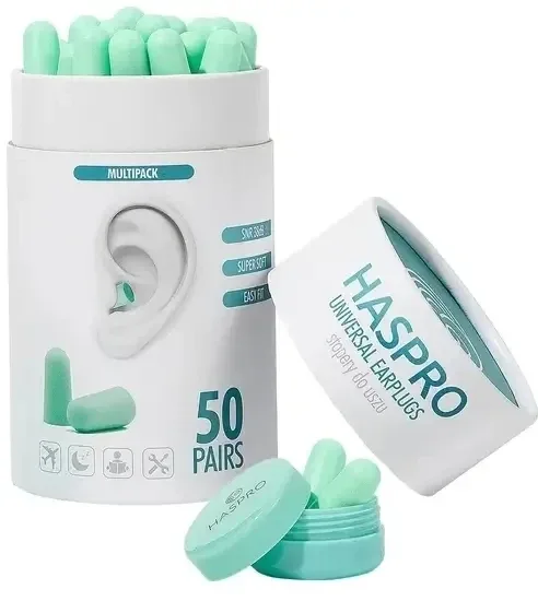 HASPRO Stoppers TUBE50 MINT 50 perechi — preț și oferte