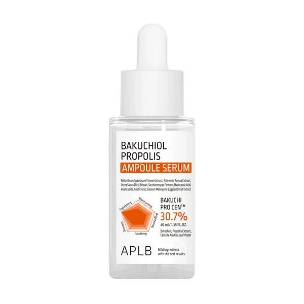 APLB Bacchiol Propolis Ampoule, ser facial calmant cu bacchiol și propolis, 40 ml — preț și oferte