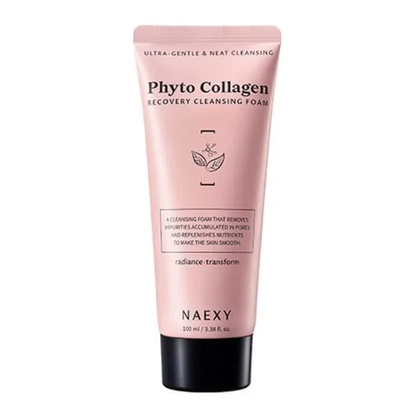 Naexy Phyto Collagen, spumă regenerantă pentru curățarea feței, 100 ml — preț și oferte