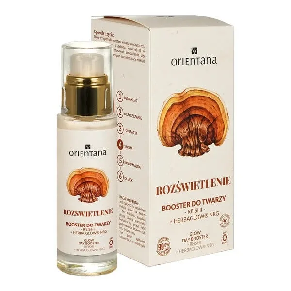 Orientana, Reishi și Rozaceea rapel iluminator, 30 ml — preț și oferte