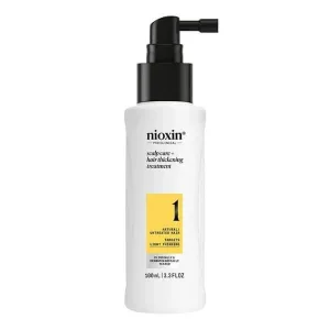 Nioxin System 1 Scalp Care + Hair Thickening Treatment, ser de volum pentru păr, 100 ml