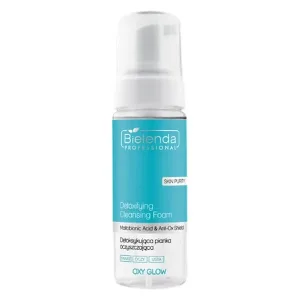 Bielenda Professional Oxy Glow Therapy, spumă de curățare detoxifiantă, 160 ml