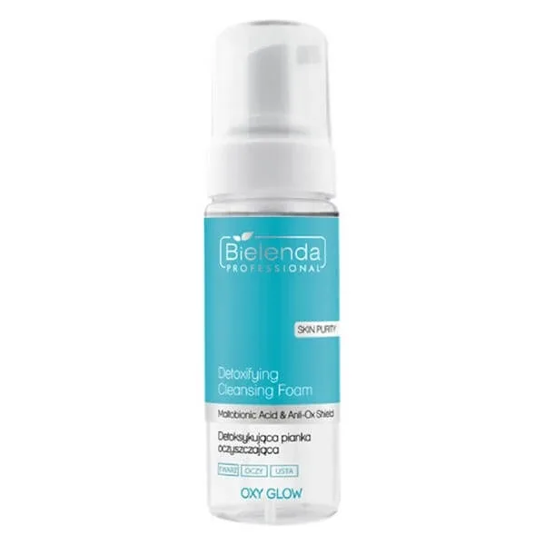 Bielenda Professional Oxy Glow Therapy, spumă de curățare detoxifiantă, 160 ml — preț și oferte