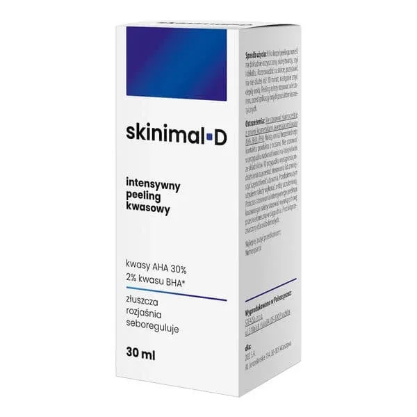 Skinimal D, peeling acid intensiv, 30 ml — preț și oferte