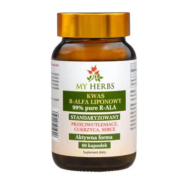 My Herbs R-Alpha Lipoic Acid, capsule, 60 buc. — preț și oferte