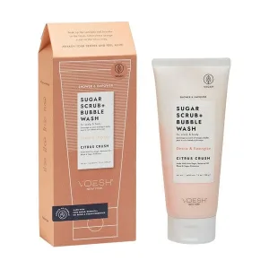 Voesh, scrub de curățare cu zahăr, citrice, 210 g