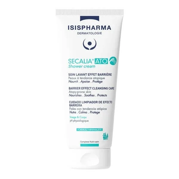 Isis Pharma Secalia ATO, cremă de curățare pentru duș cu efect de barieră, 40 ml — preț și oferte