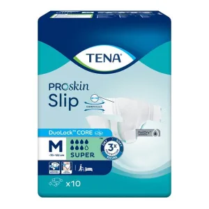 TENA Slip ProSkin Super, scutece, mărimea M, 10 buc.
