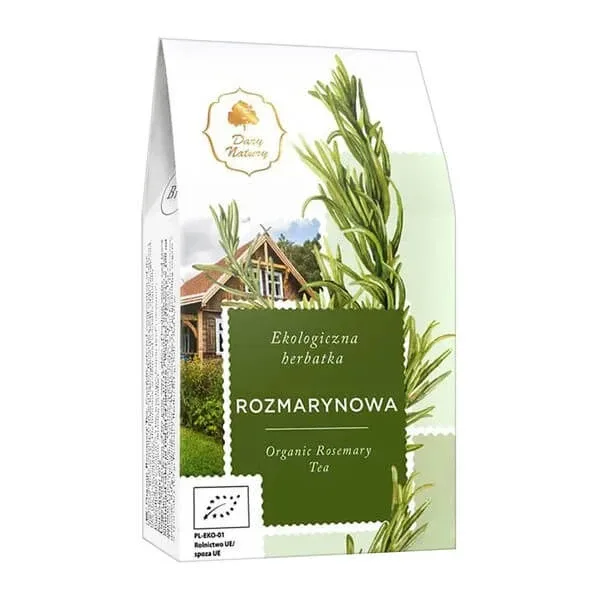 Dary Natury, ceai organic de rozmarin, 80 g — preț și oferte