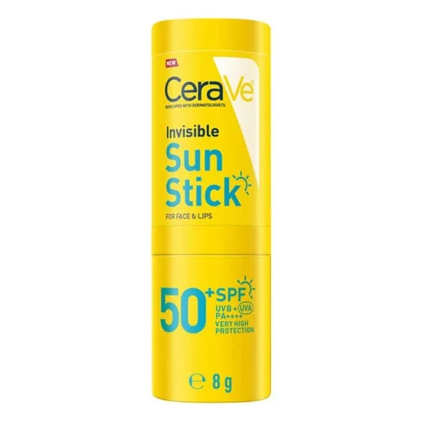 Cerave, stick de protecție solară invizibilă SPF50+, 8 g — preț și oferte