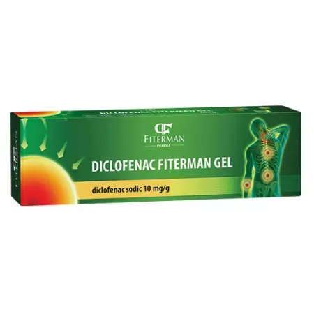 DICLOFENAC FITERMAN 10 MG/G X 1 FITERMAN PHARMA — preț și oferte