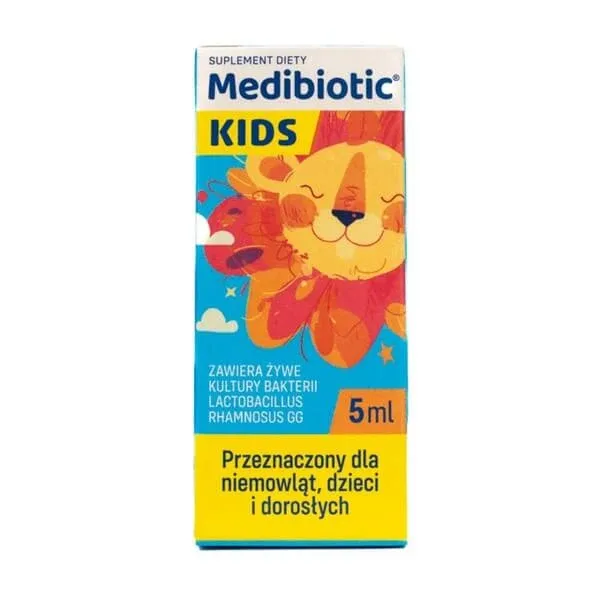 Medibiotic Kids, picături, 5 ml — preț și oferte