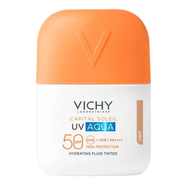 Vichy Capital Soleil, fluid colorant hidratant SPF50 PA+++, 50 ml — preț și oferte