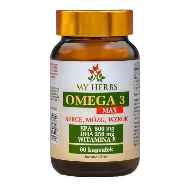 My Herbs Omega 3 Max, capsule, 60 buc. — preț și oferte