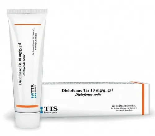 DICLOFENAC TIS 10 MG/G X 1 TIS FARMACEUTIC — preț și oferte