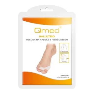 Qmed HalluTrio, capac hallux cu inel, 2 buc.