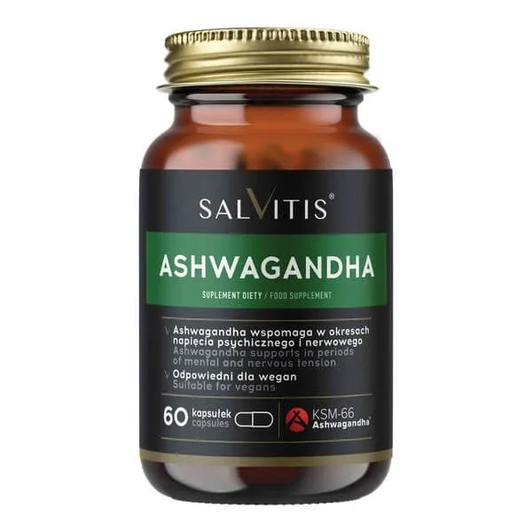 Salvitis Ashwagandha, capsule, 60 buc. — preț și oferte