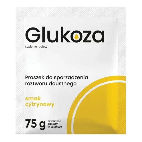 Pharma Dot Glucoză, pulbere, aromă de lămâie, 76.5 g — preț și oferte