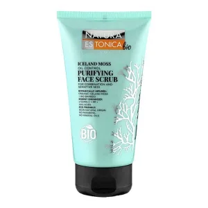Natura Estonica Iceland Moss, exfoliant facial pentru piele mixtă și sensibilă, 150 ml