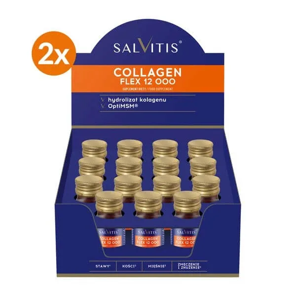 Kit Salvitis Collagen Flex 12000, lichid, 30 ml x 30 buc. — preț și oferte