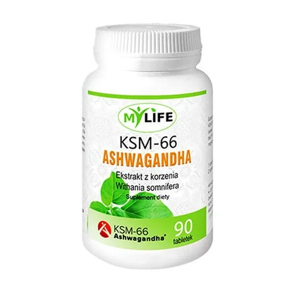 My Life, KSM-66 Ashwagandha, comprimate, 90 buc. — preț și oferte