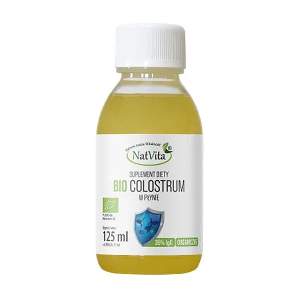 NatVita Bio Colostrum, lichid, 125 ml — preț și oferte