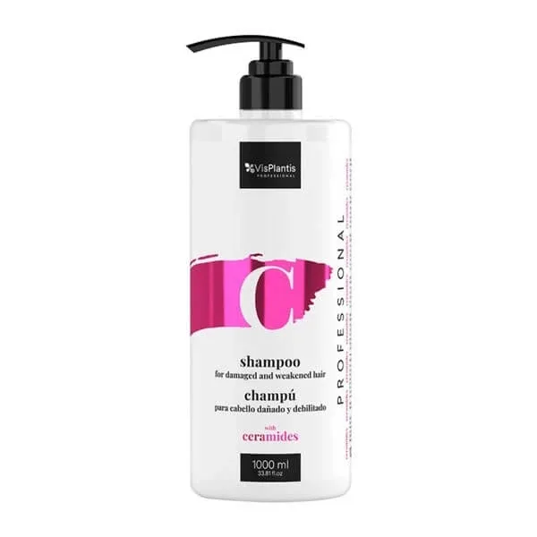Vis Plantis Professional, șampon pentru păr deteriorat și slăbit cu ceramide, 1000 ml — preț și oferte
