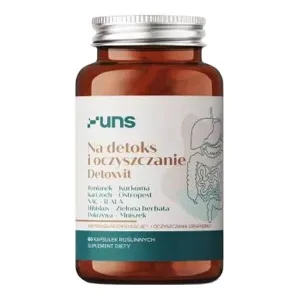 Uns Pentru detoxifiere și curățare Detoxvit, capsule, 60 buc.