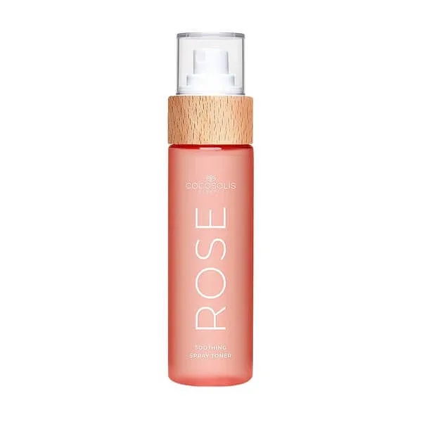 Cocosolis Rose, toner facial calmant cu trandafir de Damasc, cactus și nucă de cocos, 100 ml — preț și oferte