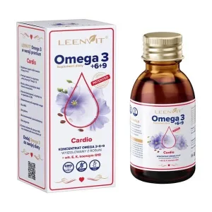 Leenvit, Omega 3 Cardio, lichid, 125 ml