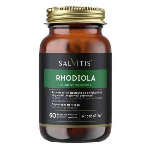 Salvitis Rhodiola, capsule tari, 60 buc. — preț și oferte