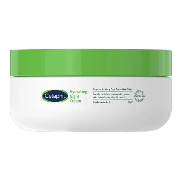 Cetaphil Hydrating Night Cream, cremă hidratantă pentru față, cremă de noapte, 48 g — preț și oferte