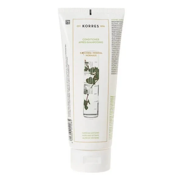 Korres, balsam pentru păr normal cu aloe vera și extract de lebarya, 200 ml — preț și oferte
