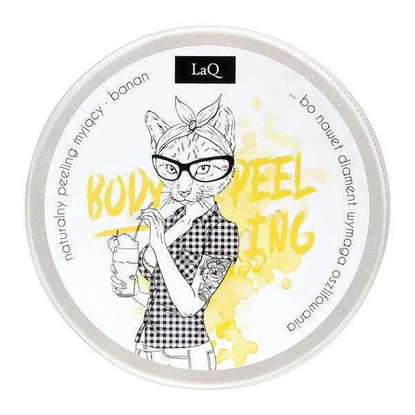 LaQ, Banana, scrub natural de curățare, 200 ml — preț și oferte
