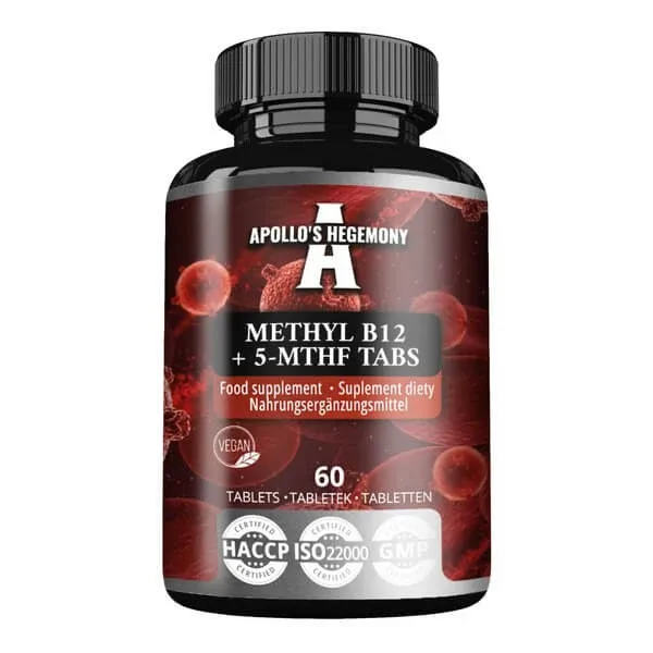 Apollo's Hegemony Methyl B12 + 5-MTHF Tabs, comprimate, 60 buc. — preț și oferte