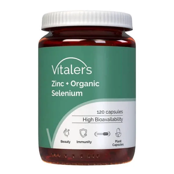 Vitaler's Zinc 15 mg + Seleniu 200 µg, capsule, 120 buc. — preț și oferte