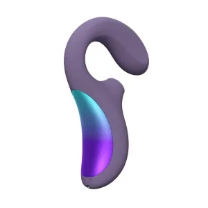 Lelo Enigma Wave Cyber Purple, vibrator sonic triplu, 1 buc.
